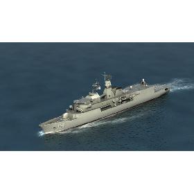 3D ANZAC Frigate model